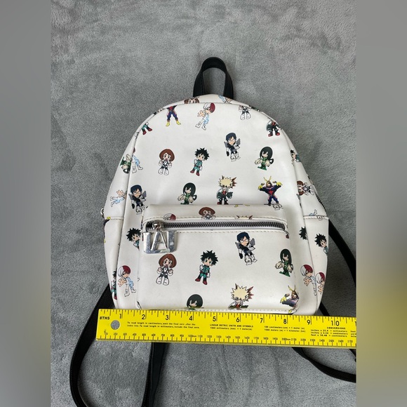 MY HERO ACADEMIA All Over Character Pattern Anime Small / Mini Backpack School - Picture 8 of 10